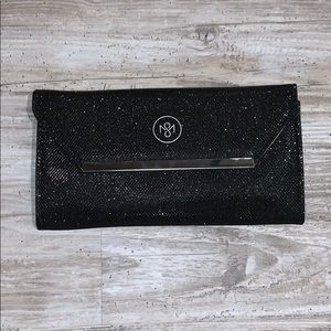 NWOT Black Evening Clutch